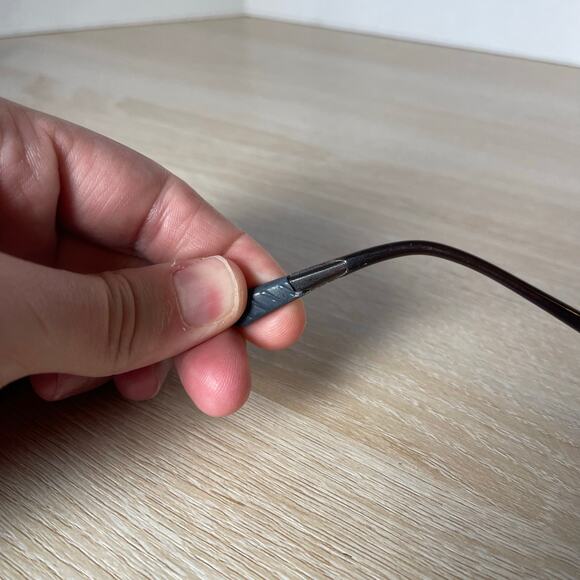 Ray-Ban RB6274 2511 Eyeglasses Half Rim Brown Black Frames Only READ 51-18-145 - Picture 4 of 12